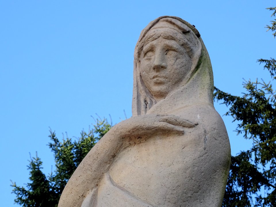 Statue La Limoniade par Georges Muguet (1903-1988), Font… 