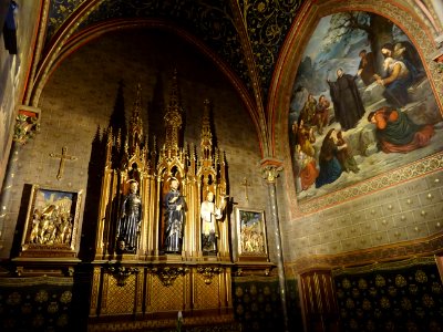 Retable et tableau, église Saint-Ignace, 33 rue de Sèvres,… 