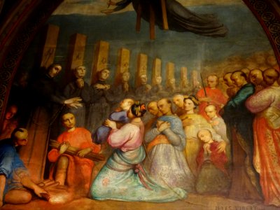 Tableau, église Saint-Ignace, 33 rue de Sèvres, 6e arr., P… 