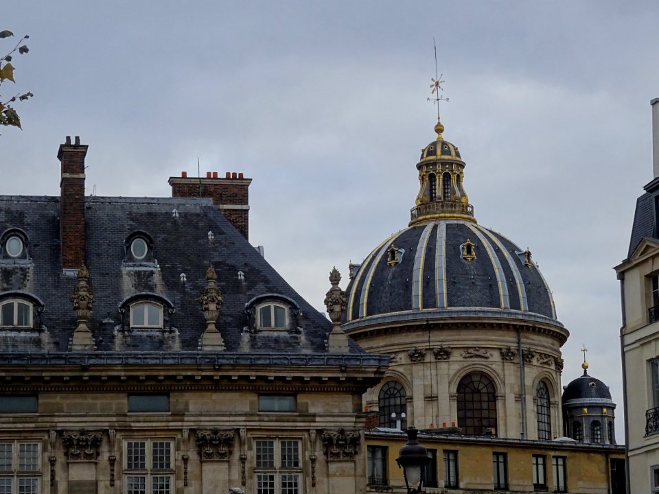 Le sommet de l'Institut de France, 23 quai de Conti, 6e ar… 