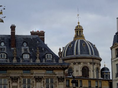 Le sommet de l'Institut de France, 23 quai de Conti, 6e ar… 