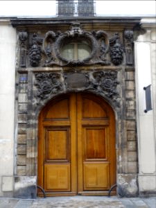 Porte au 27 rue Saint-Sulpice, 6e arr., Paris 