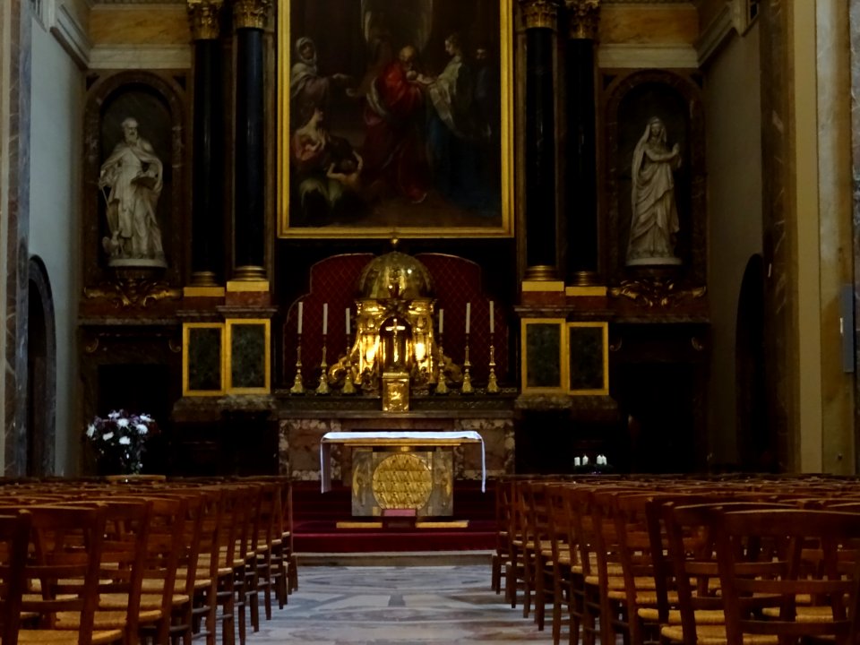Choeur et autel de l'Eglise Saint-Joseph-des-Carmes, 70 ru… 
