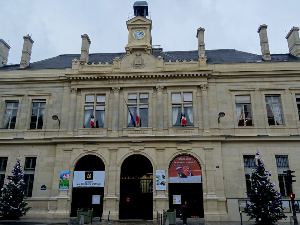 Mairie du VIe arrondissment, 78 rue Bonaparte, 6e arr., Pa… 