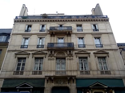 Immeuble classé aux Monuments Historiques, au 8 rue de Tou… 
