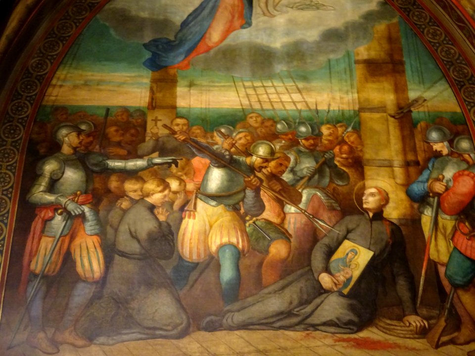 Tableau, église Saint-Ignace, 33 rue de Sèvres, 6e arr., P… 
