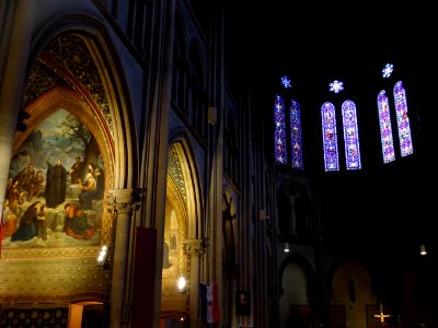 Nef, église Saint-Ignace, 33 rue de Sèvres, 6e arr., Paris… 