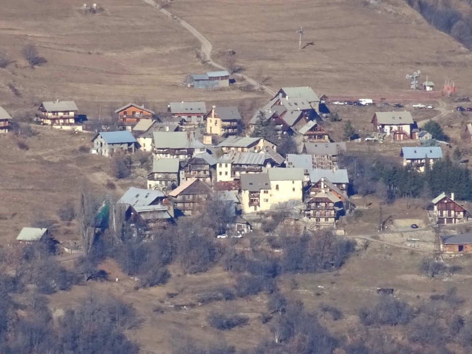 Village de Puy-Aillaud, Hautes-Alpes 