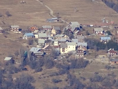 Village de Puy-Aillaud, Hautes-Alpes 