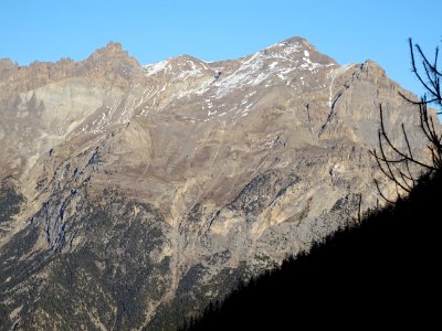 Le Montbrison, de gauche à droite, le Pic de Montbrison, l… 