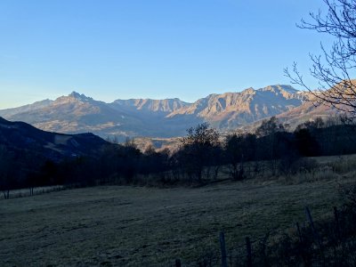 Aiguilles de Chabrières, Tête d'Esluci, Cros de Coni, dans… 