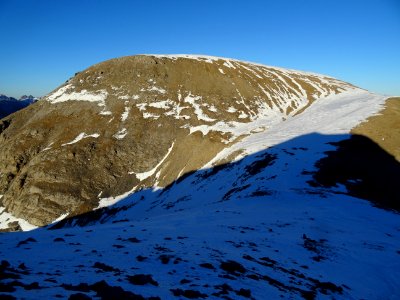 Le petit col et la Cime de la Condamine depuis le point co… 