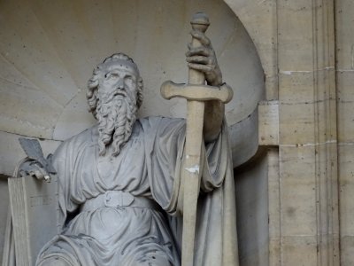 Statue, église Saint-Sulpice, place Saint-Sulpice, 2 rue P… 