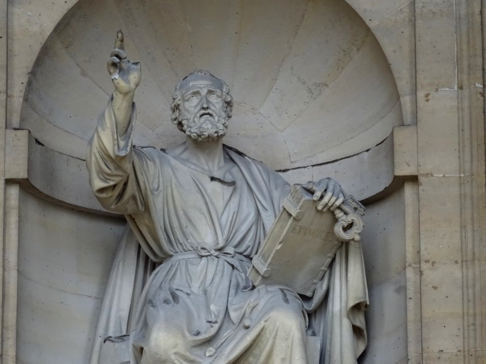 Statue, église Saint-Sulpice, place Saint-Sulpice, 2 rue P… 