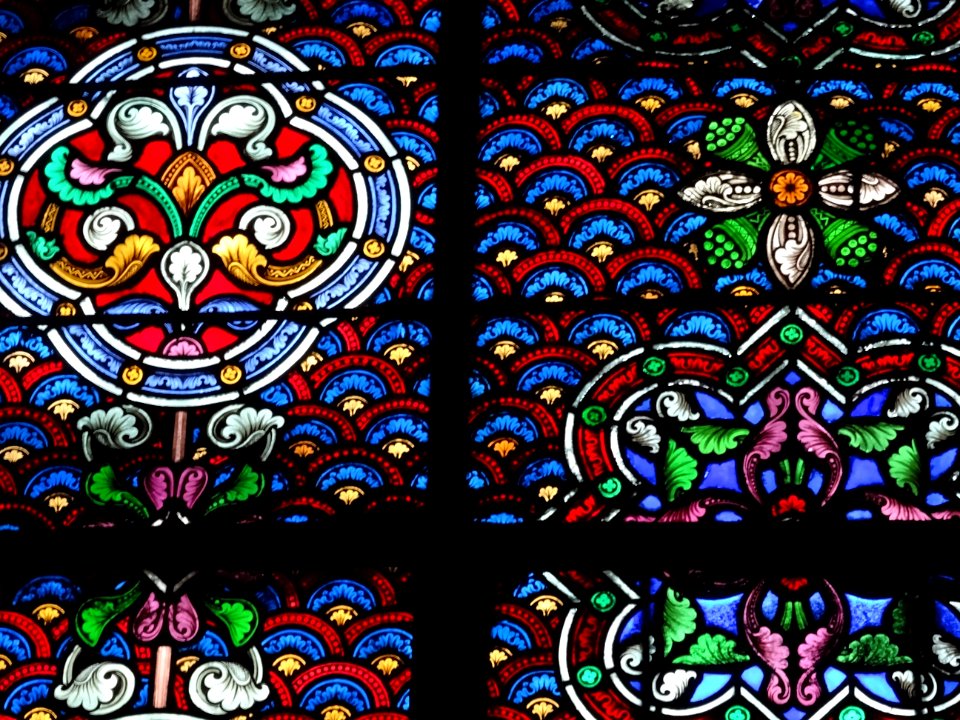 Vitrail de l’abbaye Saint-Germain-des-Prés, 170 boulevard … 