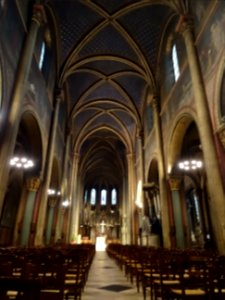 Nef de l’abbaye Saint-Germain-des-Prés, 170 boulevard Sain… 