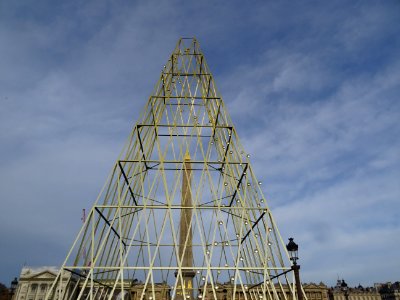 Pyramide et obélisque de Louxor, place de la Concorde, 1er… 