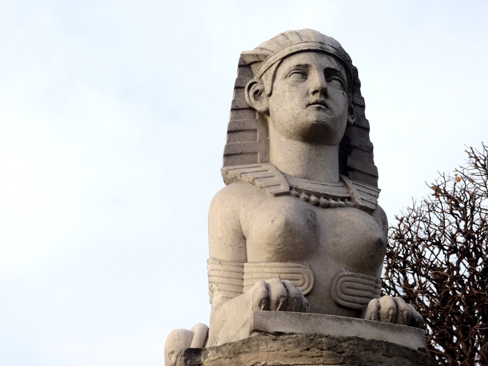 Sphinx du jardin des Tuileries, 1er arr., Paris 