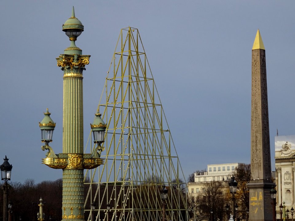 Pyramide et Obélisque de Louxor, place de la Concorde, 1er… 