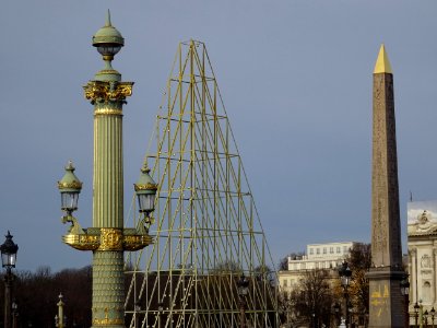 Pyramide et Obélisque de Louxor, place de la Concorde, 1er… 