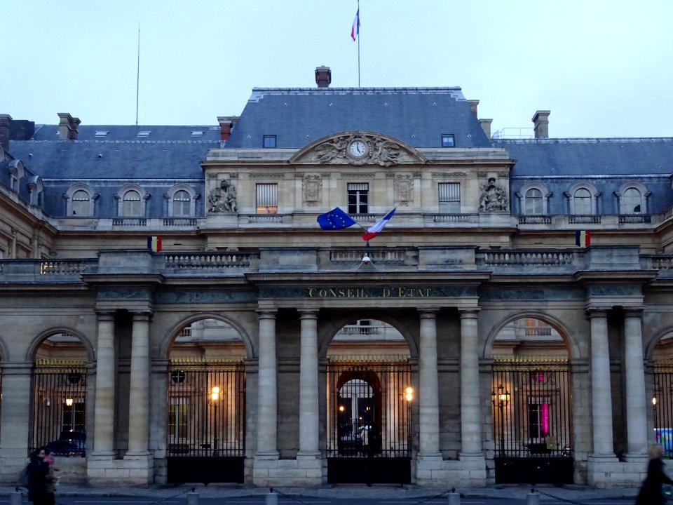 Le Conseil d'État français, installé depuis 1871 dans le b… 