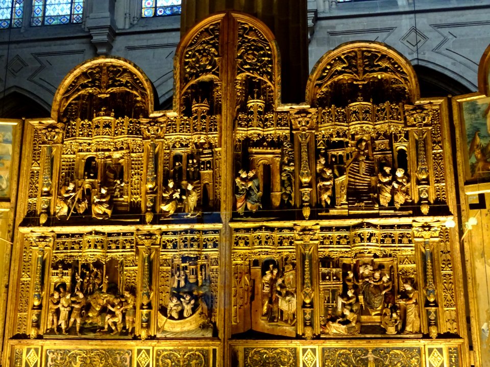 Retable du xvie siècle, église Saint-Germain-l'Auxerrois, … 