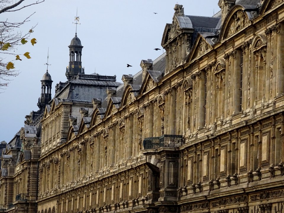 Façades du Louvre, quai des Tuileries, 1er arr., Paris 