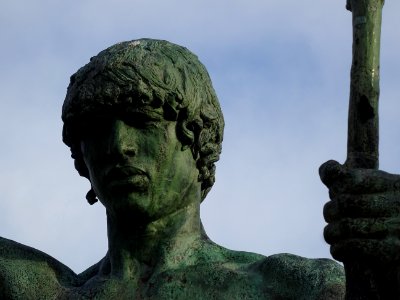 Groupe de statues en bronze Les fils de Caïn 1906 par Pa… 