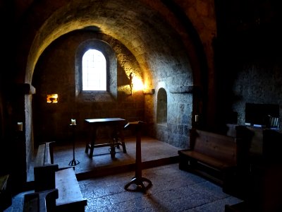 Chapelle St-Firmin, à l'intérieur de l'abbaye Notre-Dame d… 