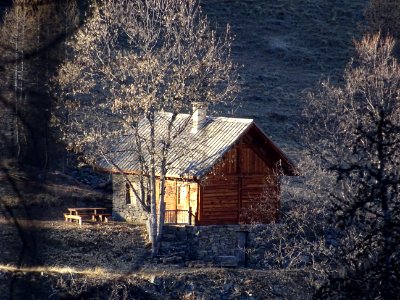 Chalet à l'entrée du vallon de Narreyroux 