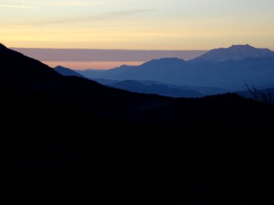 Lumière du soir sur la vallée de la Durance, depuis les Sa… 