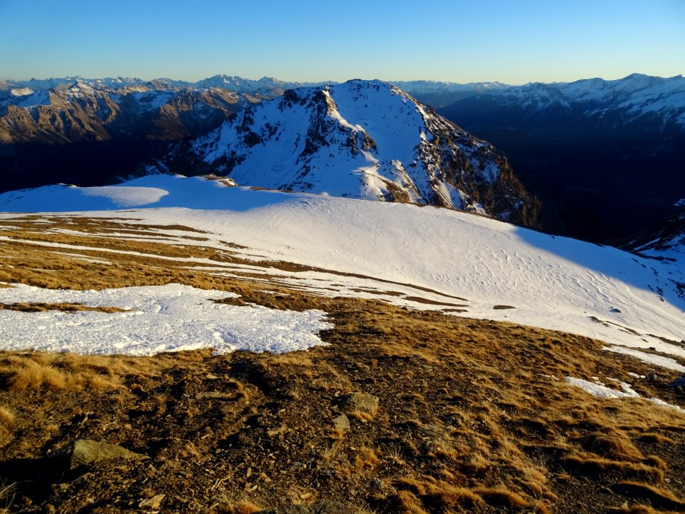 Tête de la Lauzière depuis la Cime de la Condamine 