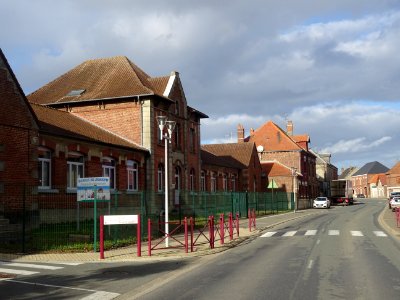 Ecole St-Joseph, Bucquoy, Pas-de-Calais 