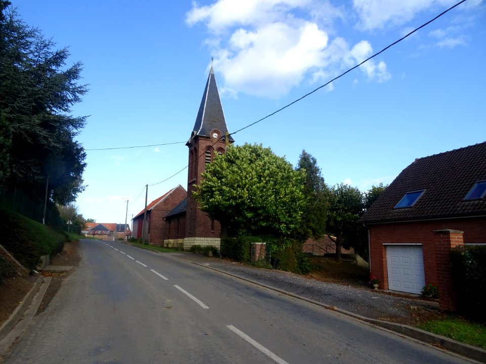 Eglise Saint-Pierre, Beaucourt-sur-l'Ancre, Somme 