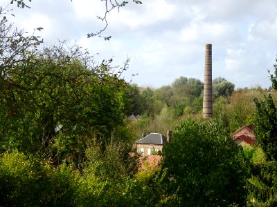 Cheminée d'usine ... ?, Plachy-Buyon, Somme 