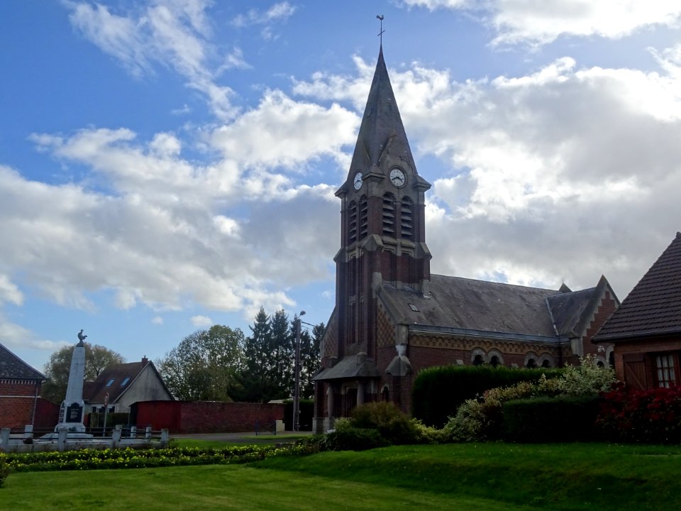 Eglise Notre-Dame-de-l'Assomption, Pozières, Somme 
