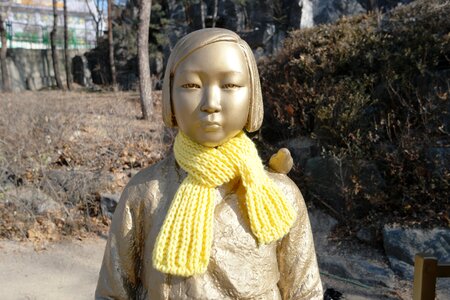 Girl statue statue people's republic of china
