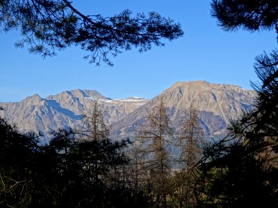 Tête d'Esluci, Cros de Coni et le Mont Guillaume, dans la … 