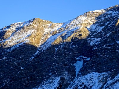 L'envers de la Pendine, depuis le vallon de Narreyroux 