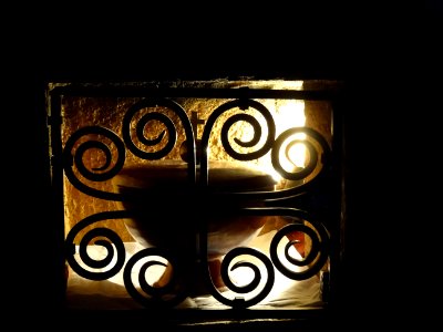 Calice dans la chapelle St-Firmin, à l'intérieur de l'abba… 