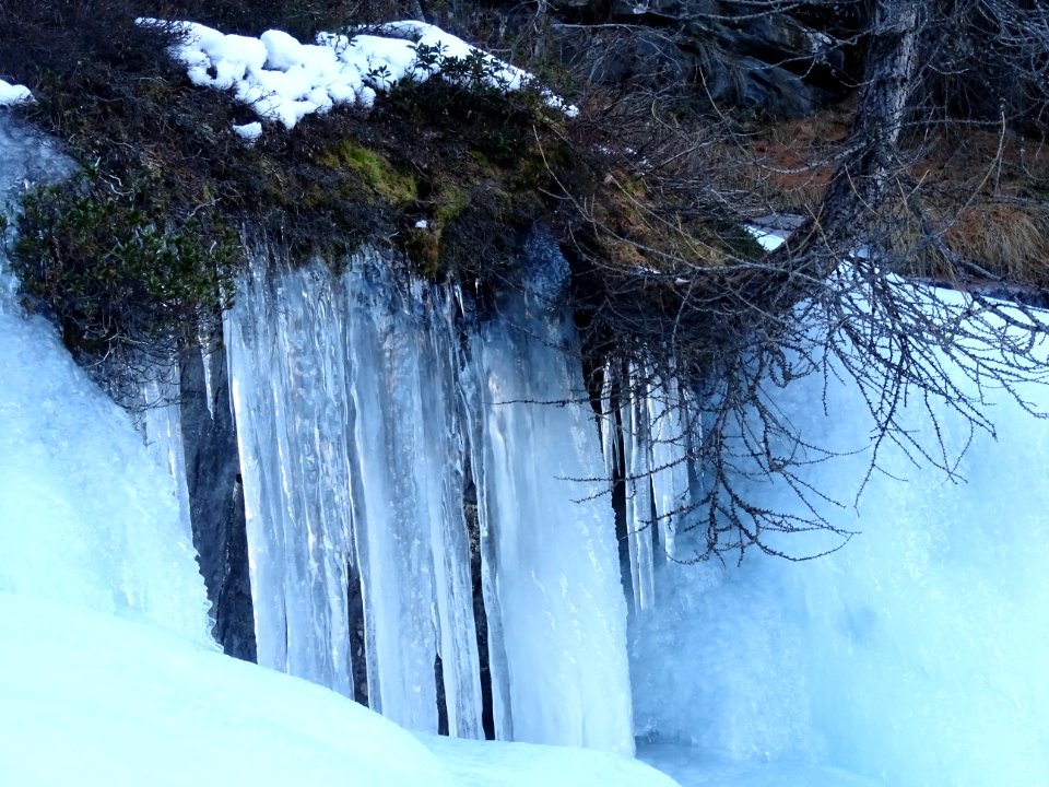 Stalactites de glace 