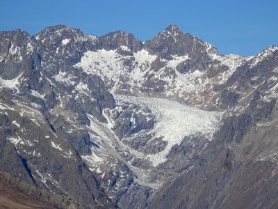 Pic de Neige Cordier et Glacier Blanc 