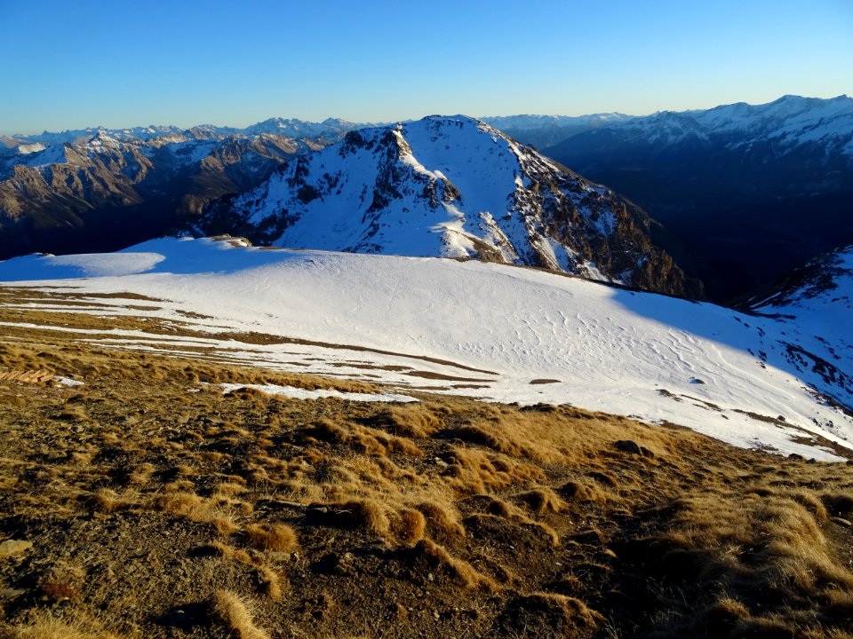La Tête de la Lauzière depuis la Cime de la Condamine 
