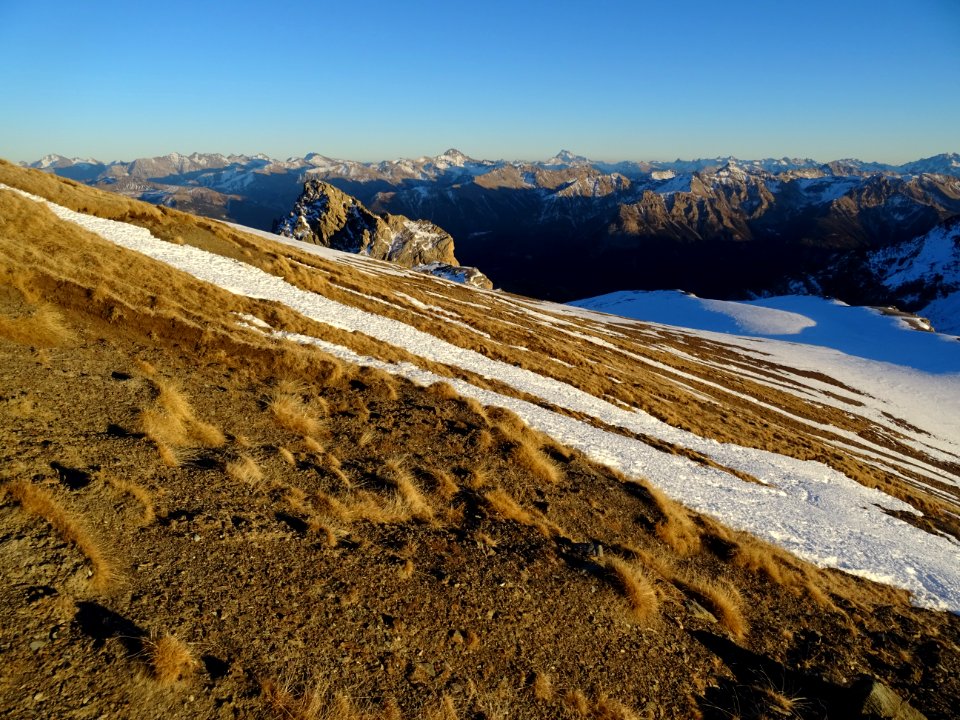 Panorama vers l'Est depuis la Cime de la Condamine 