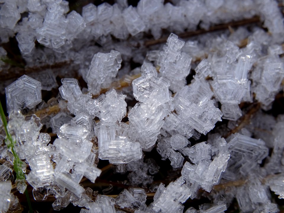 Cristaux de glace 
