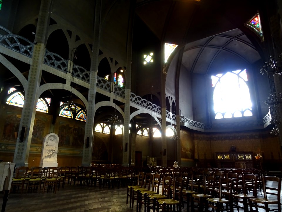 Nef, église Saint-Jean de Montmartre, 19 rue des Abbesses,… 