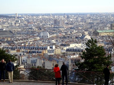 Vue de Paris, depuis la Basilique du Sacré-Coeur de Montma… 