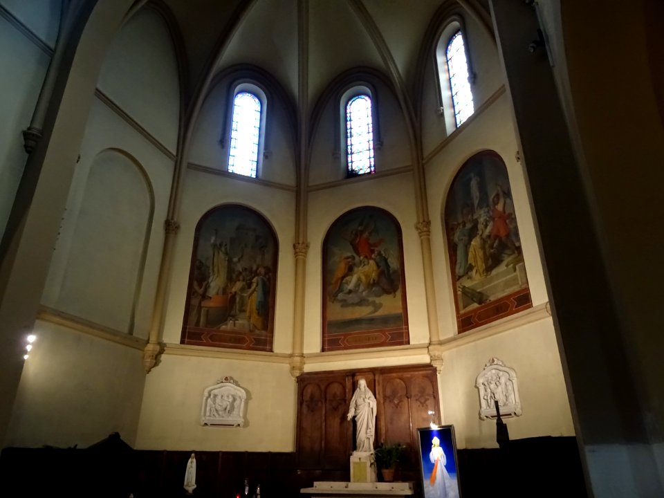 Chapelle latérale, église Notre-Dame de Clignancourt, plac… 