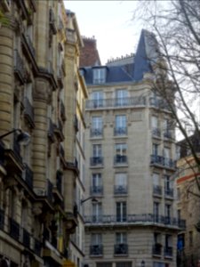 Immeuble, au 49 rue Saint Vincent, 18e arr., Paris 