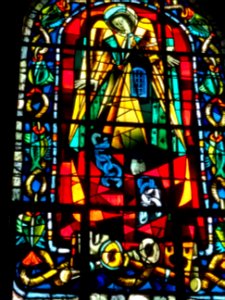 Vitrail, église Saint-Pierre de Montmartre, 2 rue de Mont-… 